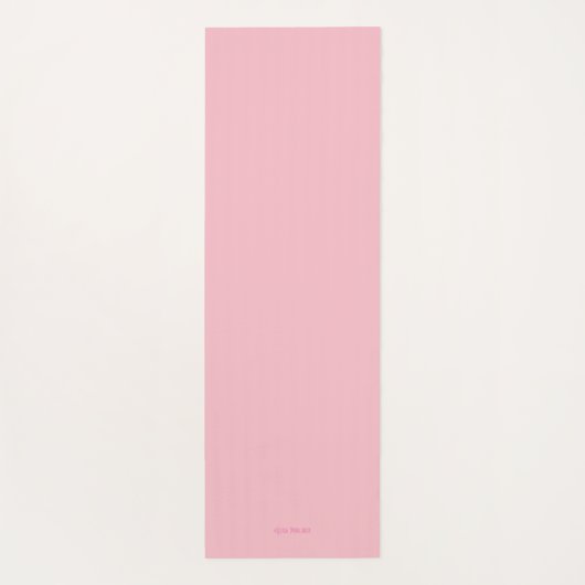 Retro-Bell-Blume-Mandalase Rosa Yoga-Mat Yogamatte (Rückseite)