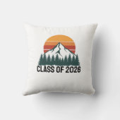 Retro-Berg-Abenteuer-Gipfel Kissen (Rückseite)