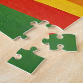 Retro-Berglandschaft Puzzle (Seite)