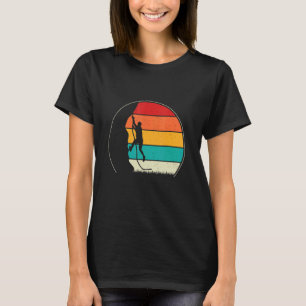 Retro-Bergsteiger Vintage-Felsenklettern T-Shirt