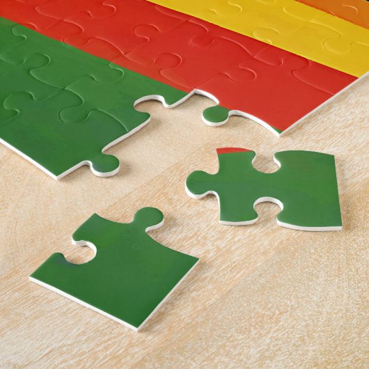 Retro-Bergwelt Puzzle (Seite)