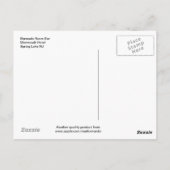 Retro Bermuda Room Bar Vintag Postkarte (Rückseite)