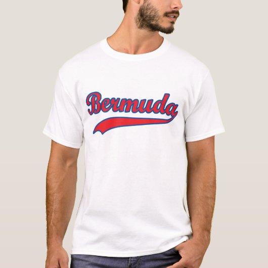 Retro Bermuda T-Shirt (Vorderseite)