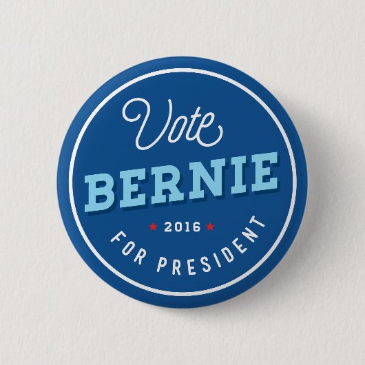 Retro Bernie Button (Vorderseite)