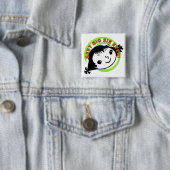 Retro Best Big Sis Ever Button (Beispiel)