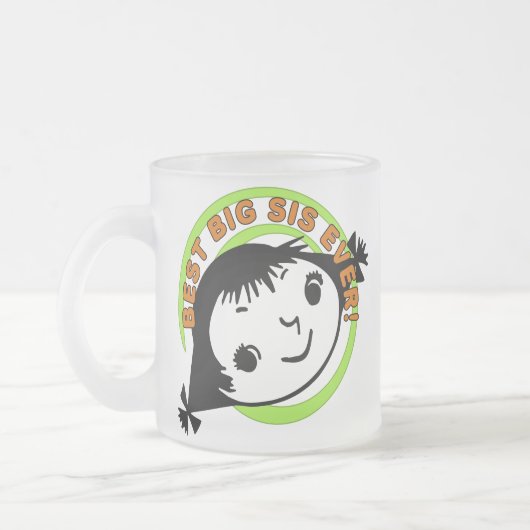 Retro Best Big Sis Ever Mattglastasse (Links)