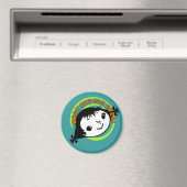 Retro Best Big Sister Ever Magnet (In Situ (Geschirrspüler))
