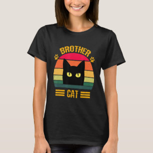 Retro Best Cat Brother Retro Style Katze 2 T-Shirt