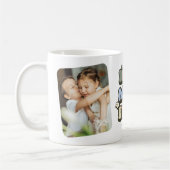 Retro Best Mama Ever 2 Foto Kaffeetasse (Links)