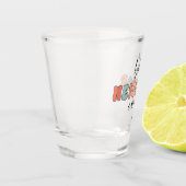 Retro Best Neighbour je Niedlich Schnapsglas (Links)