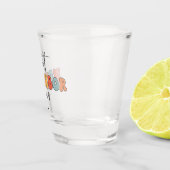 Retro Best Neighbour je Niedlich Schnapsglas (Rechts)