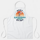 Retro Best Opa Par Custom Vaters Day Schürze (Vorderseite)