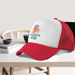 Retro Best Opa Par Custom Vaters Day Truckerkappe<br><div class="desc">Retro Best Opa By Par Design können Sie für den Empfänger dieses niedlichen Golf-Thema Design anpassen. Perfektes Geschenk zum Vatertag oder zum Geburtstag des Großvaters. Der Text "GRANDPA" kann mit jedem Papa-Moniker angepasst werden,  indem Sie auf den Button "Personalisieren" klicken. Kann sich auch verdoppeln,  wenn Sie Ihr Markenlogo hinzufügen</div>