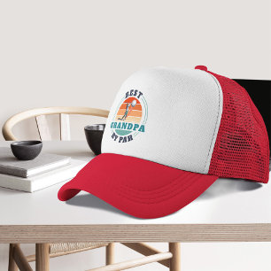 Retro Best Opa Par Custom Vaters Day Truckerkappe