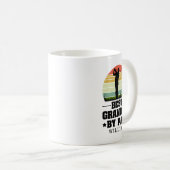 Retro Best Opa Par Golf | Großeltern Kaffeetasse (VorderseiteRechts)