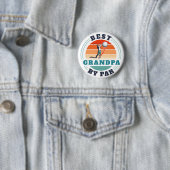 Retro Best Opa per Par Custom Golf Retirement Button (Beispiel)