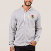Retro Best Opa per Par Custom Golfer Hoodie (Vorderseite)