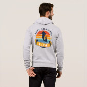 Retro Best Opa per Par Custom Golfer Hoodie (Schwarz voll)