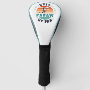 Retro Best Papa by Par Custom Opa Golf Headcover