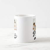 Retro Best Papa Ever Foto Kaffeetasse (Mittel)