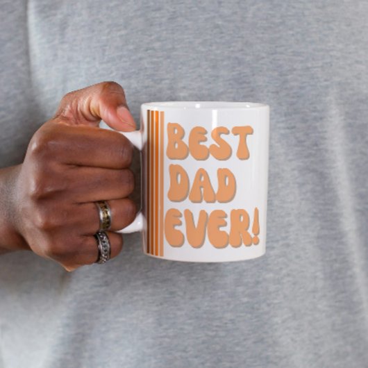 Retro Best Vater Ever Foto Tasse