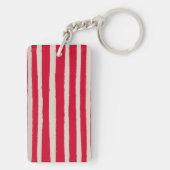 Retro Best Vater je Foto Keepake Schlüsselanhänger (Rückseite)