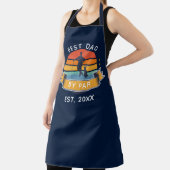 Retro Best Vater von Par Golfing Birthday Swag Schürze (InSitu)