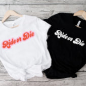 Retro BESTE FREUNDIN Freundschaft Bestie Chic Ride T-Shirt