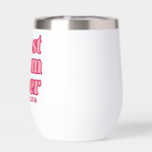 Retro Beste Mama je rosa Muttertagsgeschenk (Rückseite)