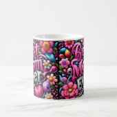 Retro Beste Mutter überhaupt Kaffeetasse (Mittel)