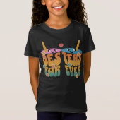 Retro Besteas Forever Bestie Teatro Niedliche Freu T-Shirt (Vorderseite)