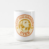 Retro Bester Hund Opa Aller Zeiten Labrador Kaffee Kaffeetasse (Mittel)