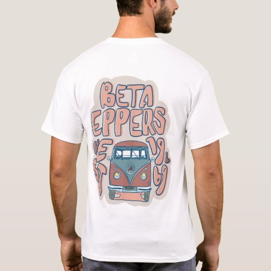Retro-Beta-Eppers-Logo T-Shirt (Rückseite)