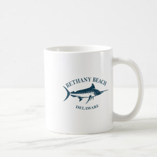 Retro Bethany Beach Delaware Vintages Fischerboot Kaffeetasse