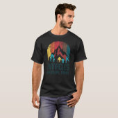 Retro beunruhigtes T-Shirt (Vorne ganz)