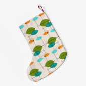 Retro beweglicher Muster-WeihnachtsatomarStrumpf Kleiner Weihnachtsstrumpf (Rückseite (Hängend))