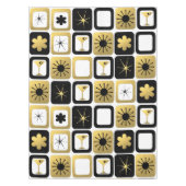 Retro bezaubernde Goldtischdecke Tischdecke (Vorderseite)