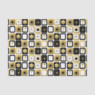 Retro bezauberndes Goldseidenpapier Seidenpapier