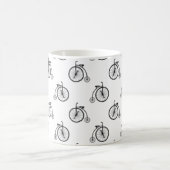 Retro Bicycle - Pattern Kaffeetasse (Mittel)