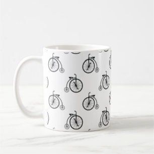 Retro Bicycle - Pattern  Kaffeetasse
