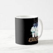 Retro Bienen T-Shirts Gees Cartoon Fan Geschenk Kaffeetasse (VorderseiteRechts)