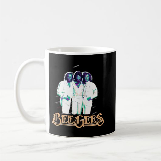 Retro Bienen T-Shirts Gees Cartoon Fan Geschenk Kaffeetasse (Links)