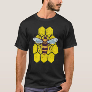 Retro Bienenhalter Bienenzucht Vintag Gerettet Bie T-Shirt