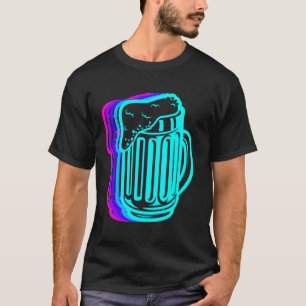 Retro-Bierbrauer-Brauerei-Homebrew-Vaporwave T-Shirt
