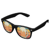 Retro Bierbrille Party Sonnenbrille (Schrägansicht)