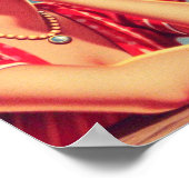 Retro-BierGirl Poster (Ecke)