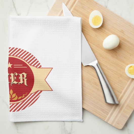 Retro Bierhandtücher für Bar Handtuch (Viertel Falte)