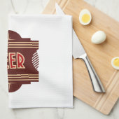 Retro Bierhandtücher für Bar Handtuch (Viertel Falte)