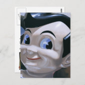 Retro Big Boy Painting Postcard Postkarte (Vorne/Hinten)