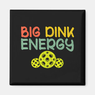 Retro Big Dink Energie Pickleball Lustig Pickle Ba Magnet